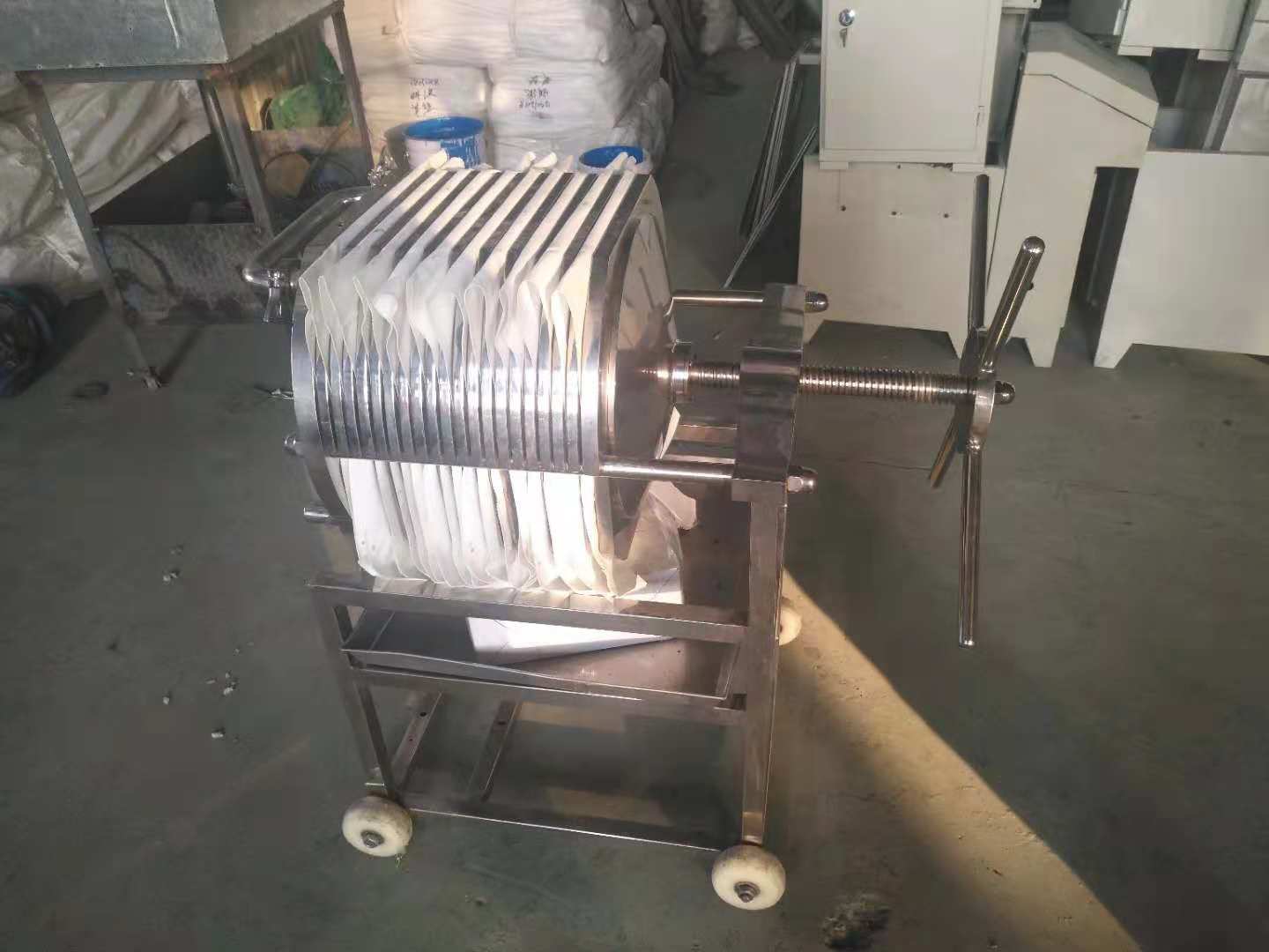 手動全不銹鋼壓濾機